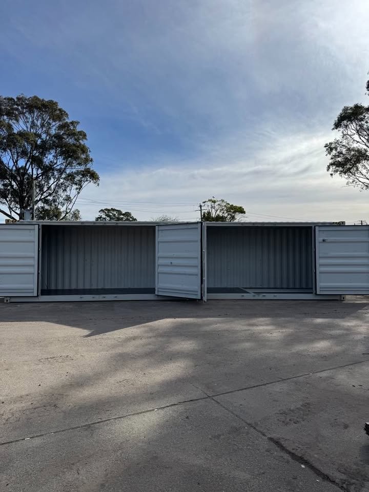 40Ft Shipping Container with Double Side Opening Doors – High Cube Steel Storage Solution