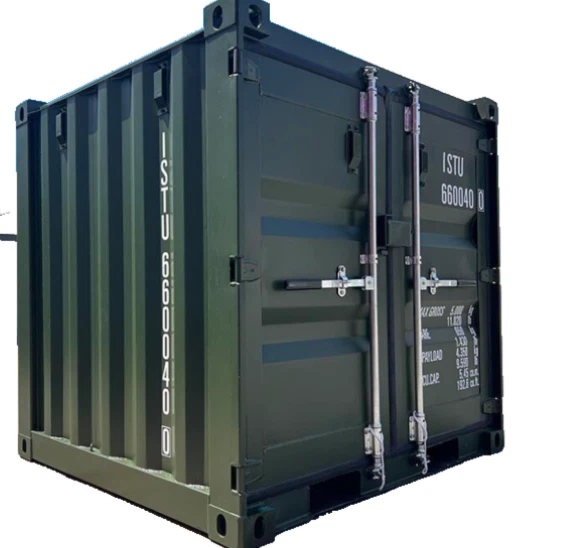 6ft x 6ft Small Shipping Container | Compact Steel Storage Container | Weatherproof Mini Cargo Unit