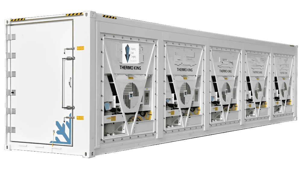 40ft Blast Freezer Container-40°F to 70°F (460V/230V 3P)