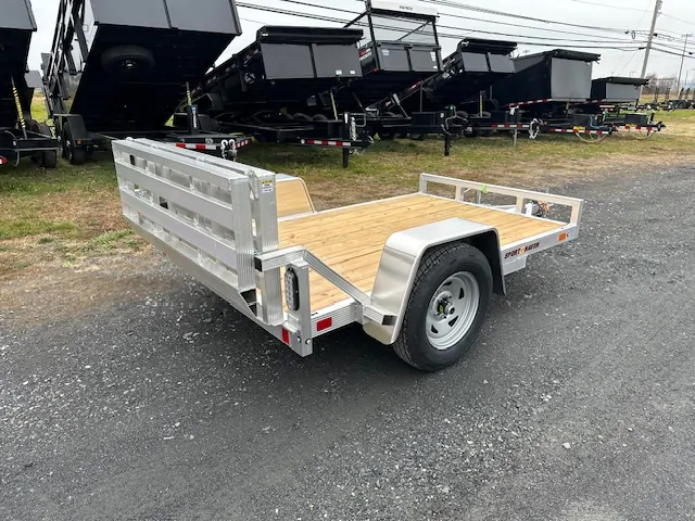 Sport Haven 5×8 Aluminum Utility Trailer Wood Deck
