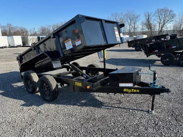 Big Tex 5 x 10 Low Profile Dump Trailer Barn Doors