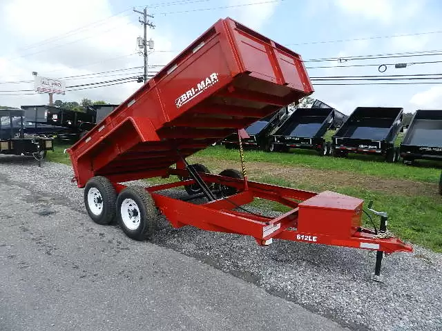 BWise 6 x 12 Dump Trailer 10K Spreader Gate
