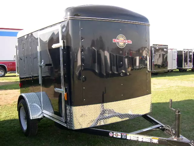 Carry On 5 x 8 Enclosed Cargo Trailer Side Door